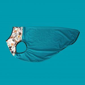 Salopette blu per cani