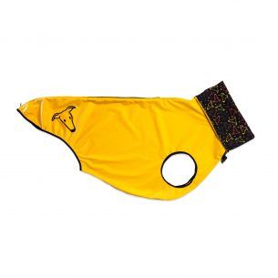 Impermeable softshell caralápiz amarillo
