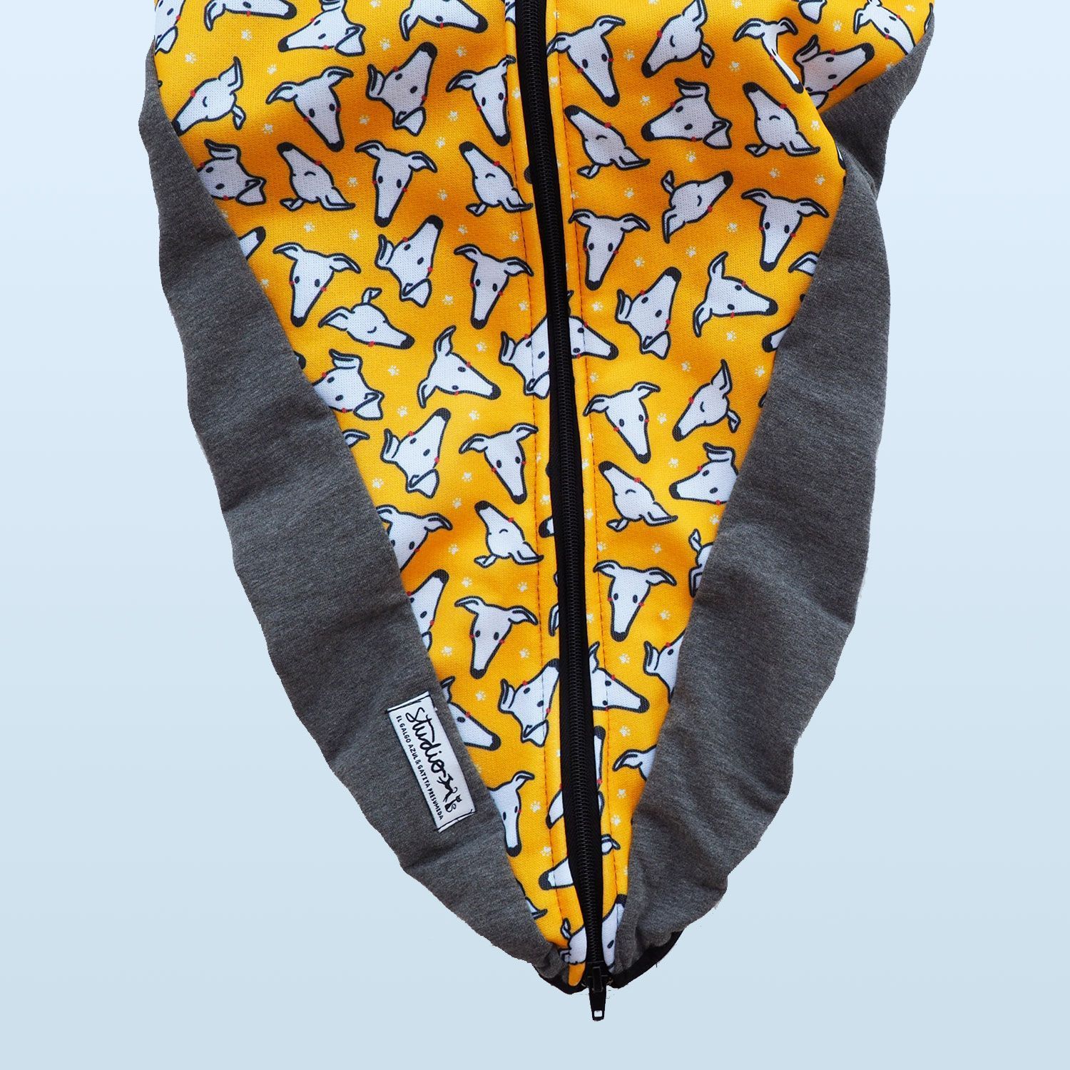 Sudadera caralápiz amarilla