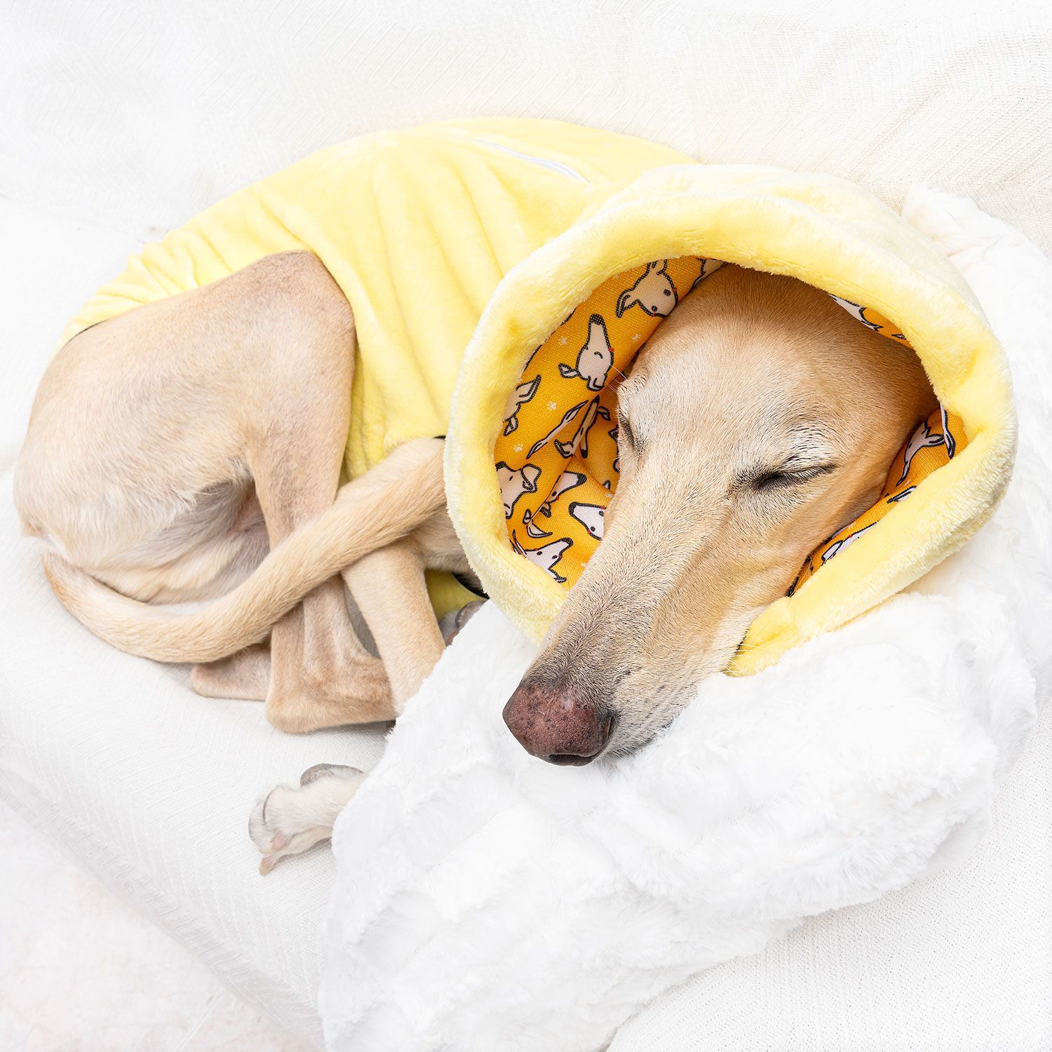 Pijama caralápiz amarillo