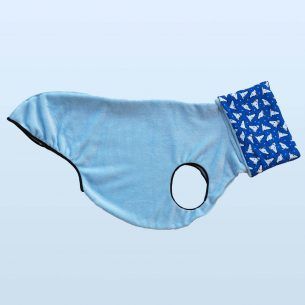 Pijama caralápiz azul