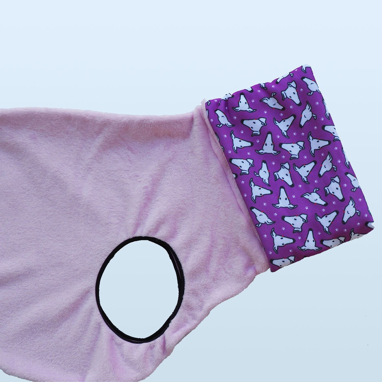 Pijama caralápiz lila