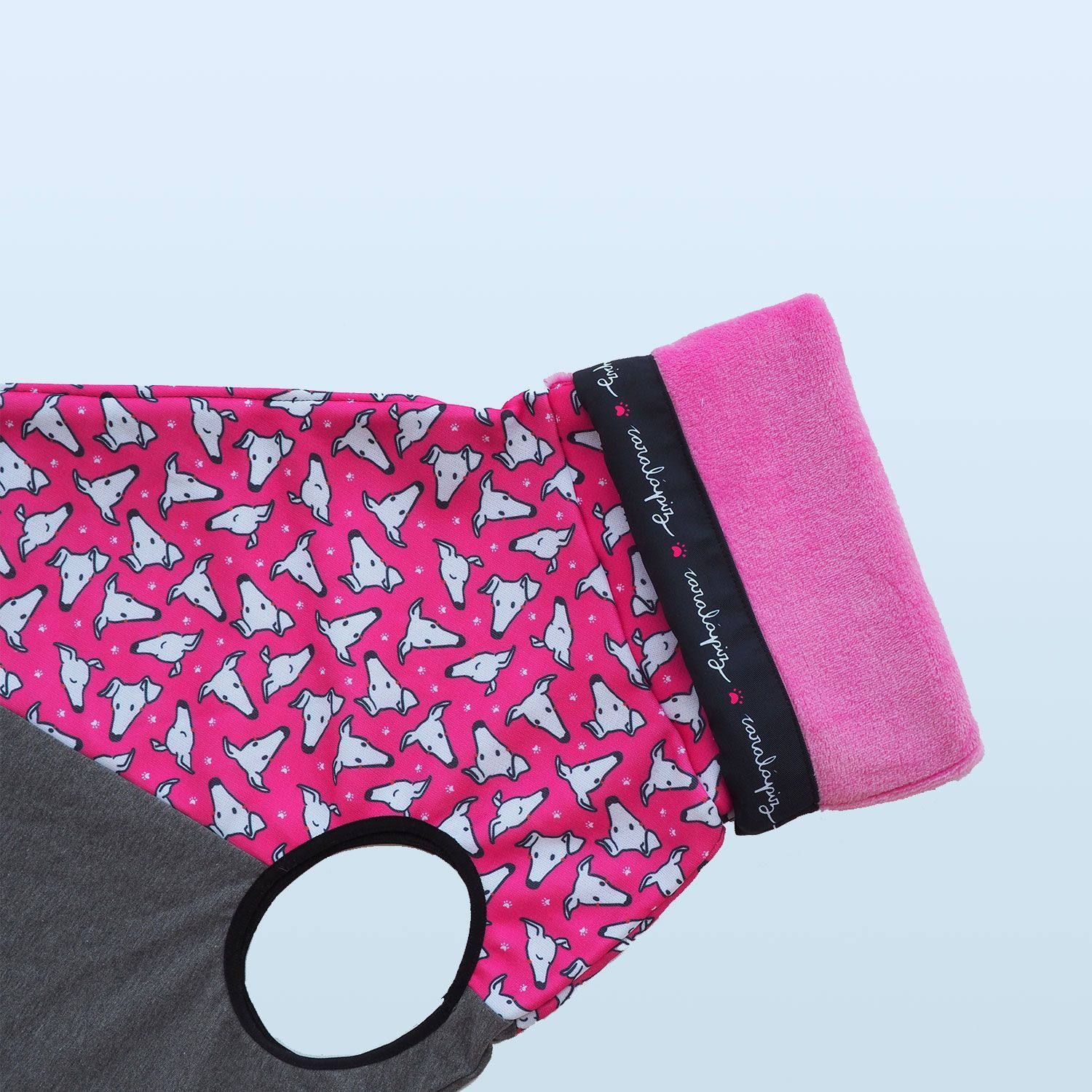 Sudadera caralápiz rosa