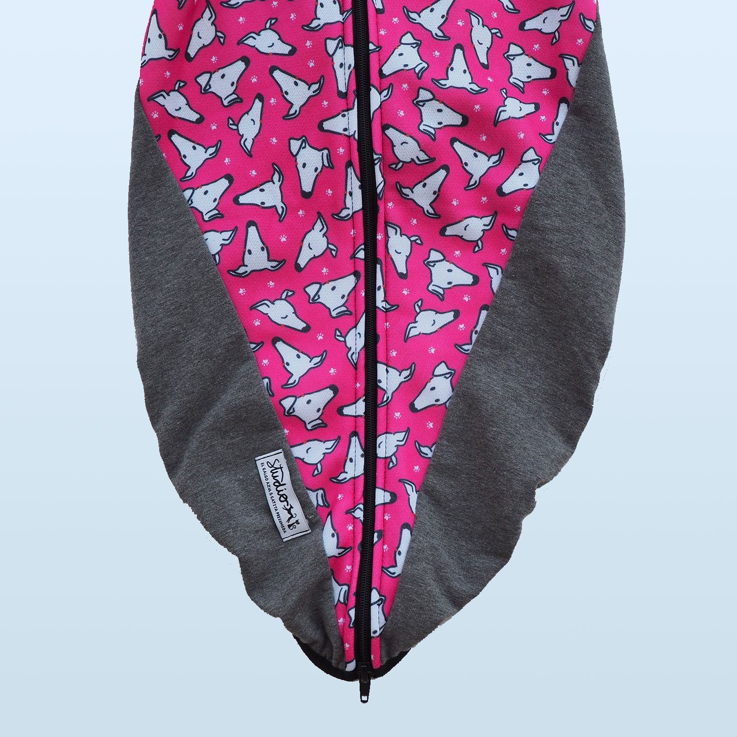 Sudadera caralápiz rosa