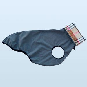 Impermeable invierno gris