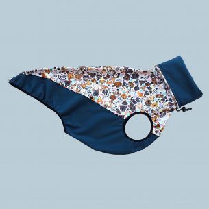 Impermeable invierno amor perruno