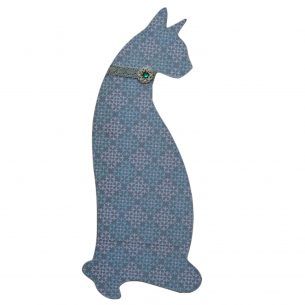 Siluetta del gatto di eleganza