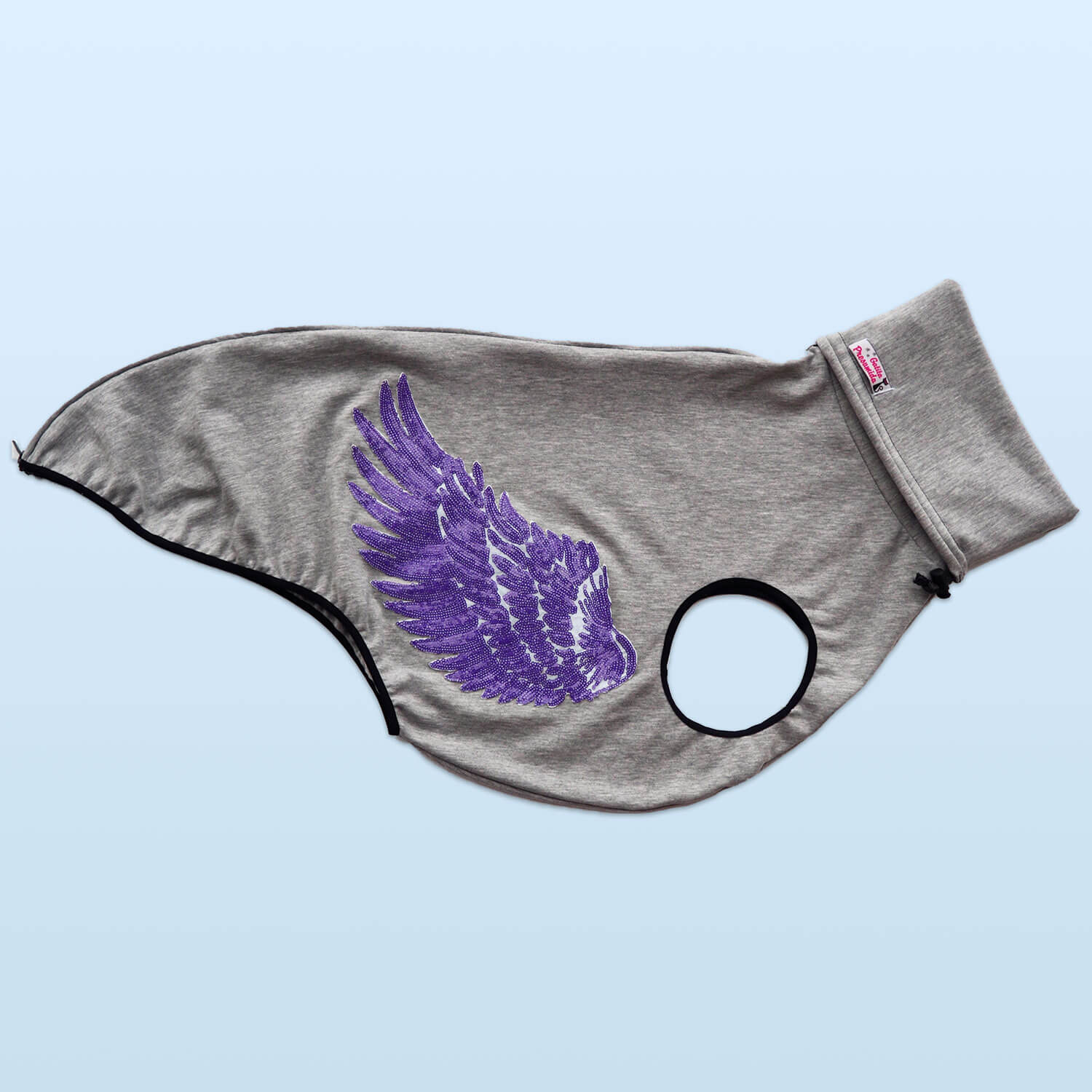 Sudadera alas de ángel lila