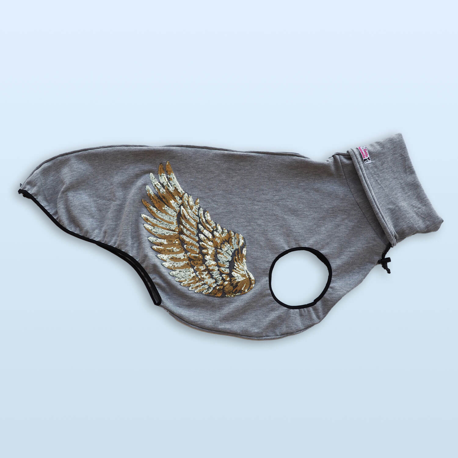 Sudadera alas de ángel oro