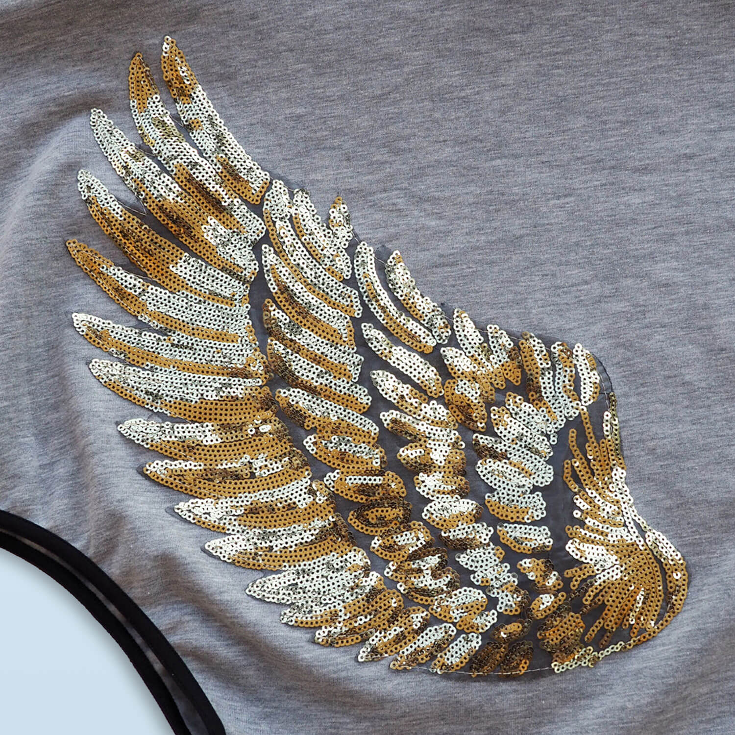 Sudadera alas de ángel oro - Imagen 4