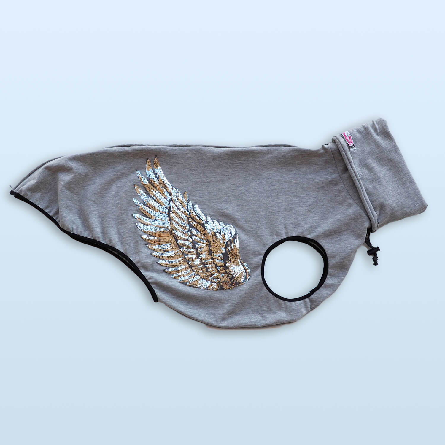 Sweat ailes d'ange argentées