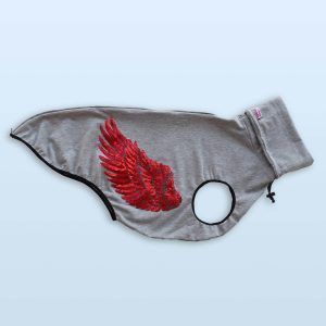 Red angel wings sweatshirt